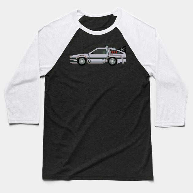 DMC-12 Baseball T-Shirt by paulstraw